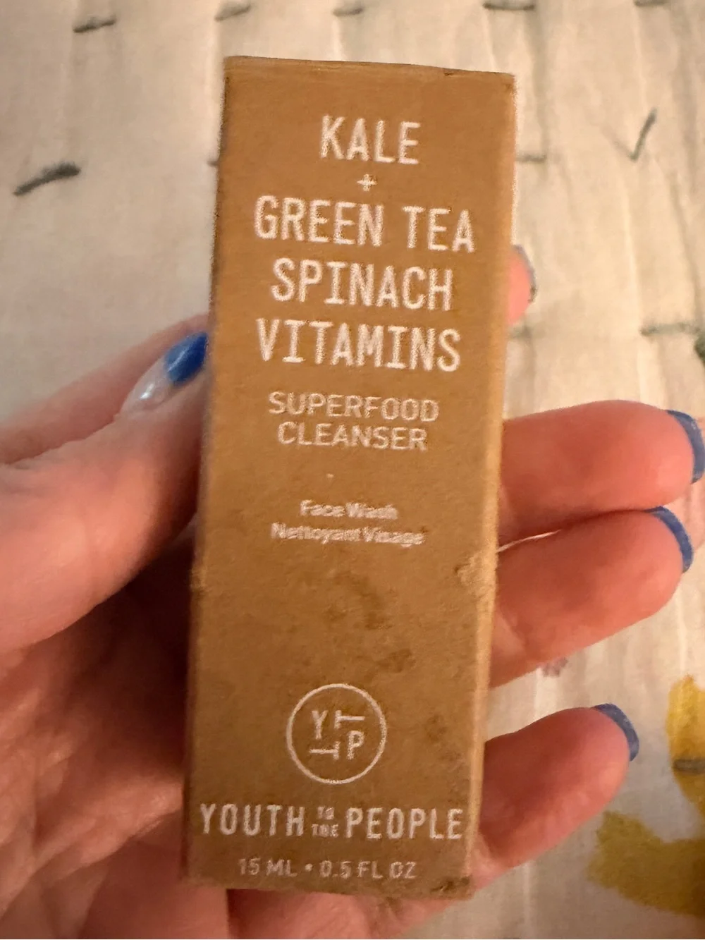 YOUTH TO THE PEOPLE Kale + Green Tea Spinach Superfood Cleanser 15ml/.5 fl oz